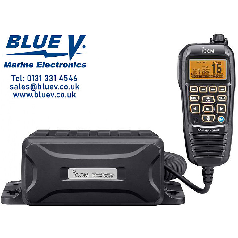 Icom M400BBE Black Box VHF/DSC Marine Transceiver with GPS